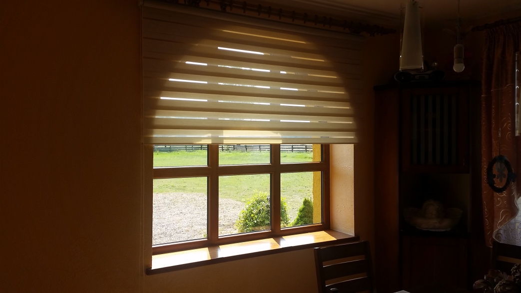 Day and night blinds ceiling-/ wall-mounted with shield - MGS