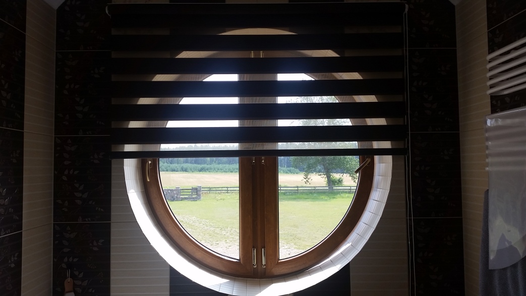 Day and night blinds ceiling-/ wall-mounted with shield - MGS