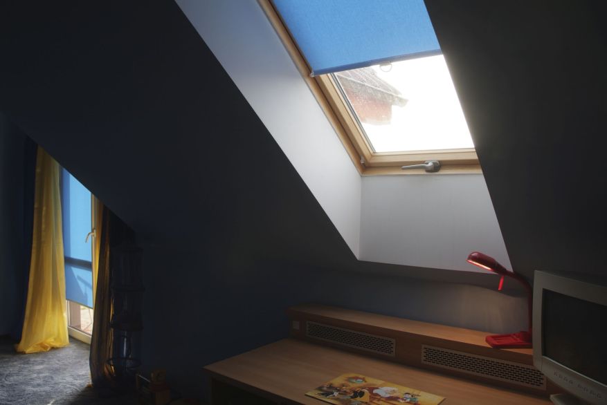 Roof roller blinds roof blinds