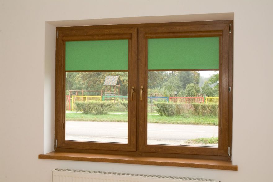 Cassette blinds with flat side guides - Helios