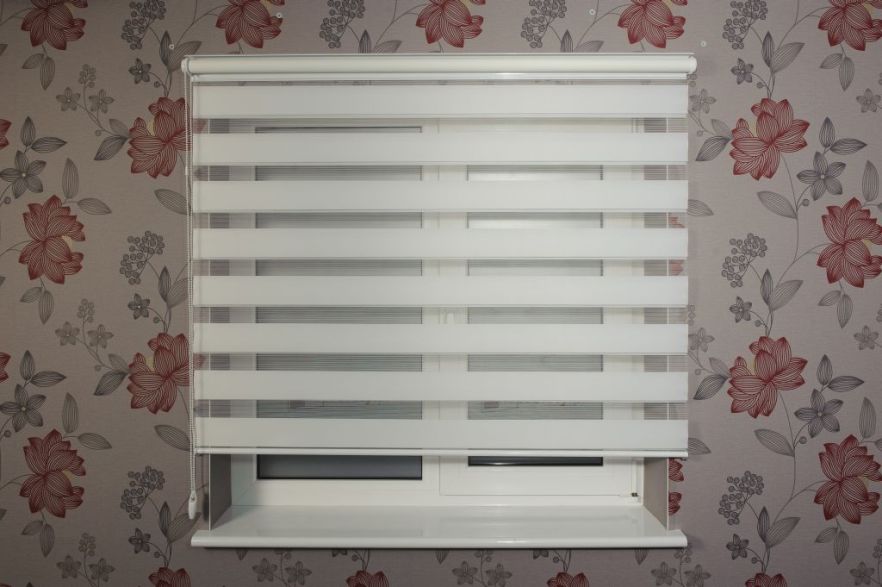 Day and night blinds ceiling-/ wall-mounted with shield - MGS