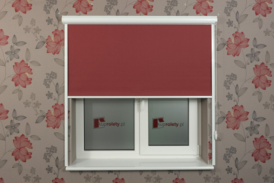 Cassette blinds with wall mounted side guides - Luisa