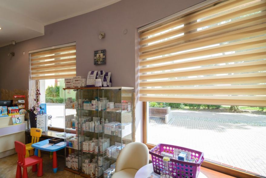 Day and night blinds ceiling-/ wall-mounted with shield - MGS