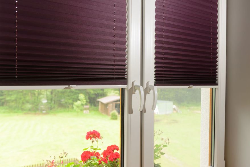 Pleated Blinds Window pleated blinds