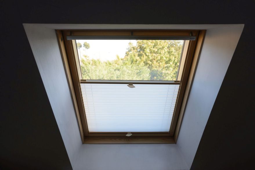 Roof roller blinds roof pleated roller blinds