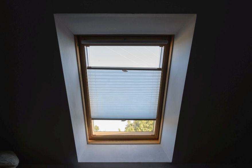 Roof roller blinds roof pleated roller blinds