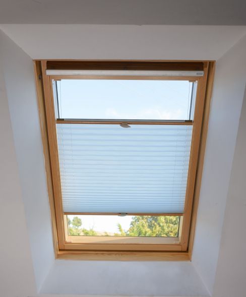 Roof roller blinds roof pleated roller blinds
